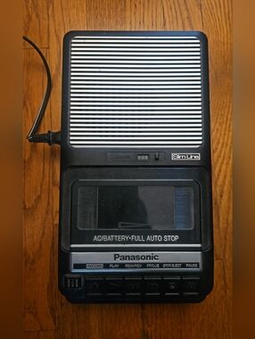 Panasonic RQ-2102 Portable Cassette Recorder Player (working)